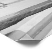 Man op de Raad van Bestuur voor duiken Poster (Hoek)