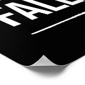 Man op de top van de berg - Gym, drukte, succes Poster (Hoek)