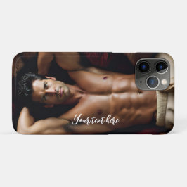 Man op een Bearskin vloerkleed Case-Mate iPhone Case