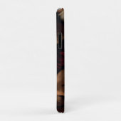 Man op een Bearskin vloerkleed Case-Mate iPhone Case (Achterkant/rechts)