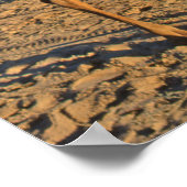 Man op een kameel Poster (Hoek)