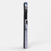 Man op een snowboard die van een richel springt bi Case-Mate iPhone case (Achterkant/rechts)