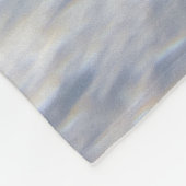 Man op een stoel onderwater met drijvende bodem fleece deken (Hoek)