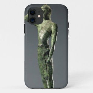 Man op gebed, Archaic Greek bronze sculptuur Case-Mate iPhone Case
