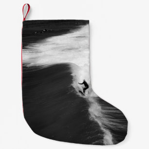 MAN OP GROTE WAVELEN KLEINE KERSTSOK
