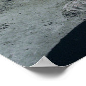 Man op het Poster Moon (Hoek)