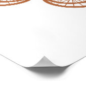 Man op het Poster van wielen (Hoek)