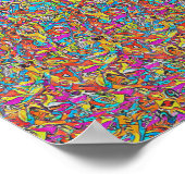 Man op het werk - Verborgen 3D-afdrukken Poster (Hoek)