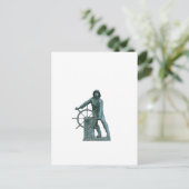 Man op het wielLogo Briefkaart (Staand voorkant)