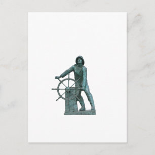Man op het wielLogo Briefkaart