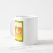 Man op kameel koffiemok (Voorkant links)