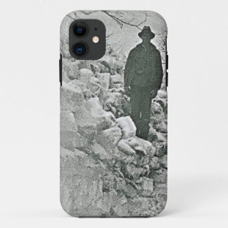 Man op sneeuw Hoesje-Mate iPhone case