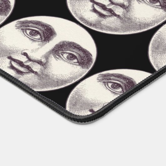  man op volle maan bureaumat (Hoek)