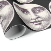  man op volle maan cadeaupapier (Rol Hoek)