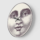 man op volle maan grote klok (Hoek)