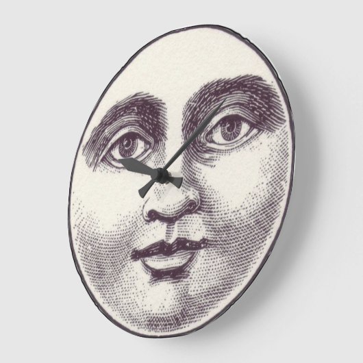  man op volle maan grote klok (Hoek)