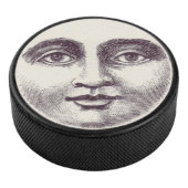man op volle maan hockey puck (3/4)