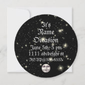 man op volle maan kaart (Achterkant)