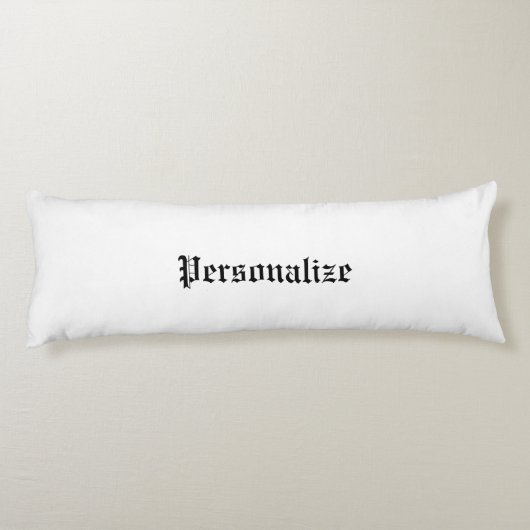 man op volle maan lichaamskussen (Achterkant)