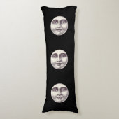  man op volle maan lichaamskussen (Voorkant Verticaal)