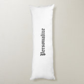  man op volle maan lichaamskussen (Achterkant (Verticaal))