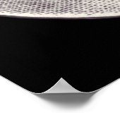  man op volle maan poster (Hoek)