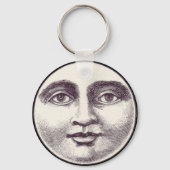  man op volle maan sleutelhanger (Voorkant)