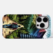 Man op wandeltochten Case-Mate iPhone case (Achterkant (horizontaal))