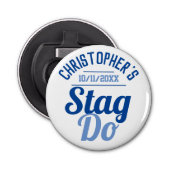 Man Open flesje Button Flesopener (Voorkant)