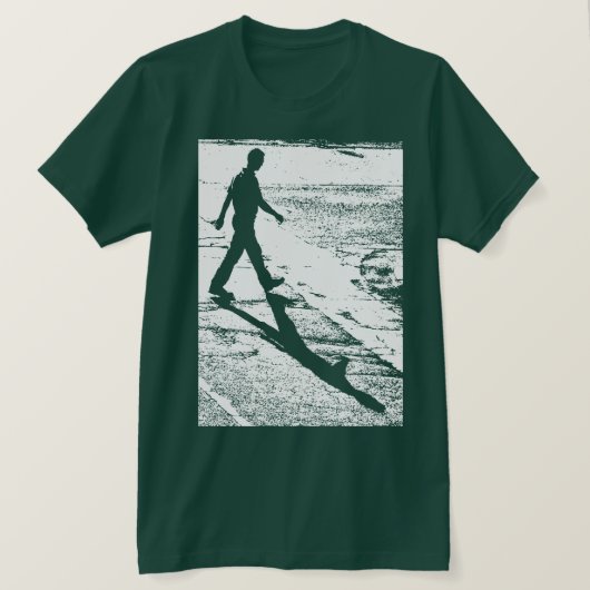 Man over de weg - Gepersonaliseerd T-shirt (Design voorkant)