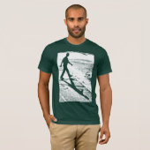 Man over de weg - Gepersonaliseerd T-shirt (Voorkant volledig)
