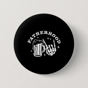 Man overleeft vaderschap één biertje per keer Vade Ronde Button 5,7 Cm