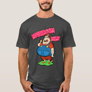 Man paddenstoel t-shirt