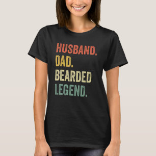 Man Papa Bearded Legend Papa Met Beards Vader' T-shirt