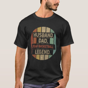 Man Papa Doof Basketbal Legend T-shirt