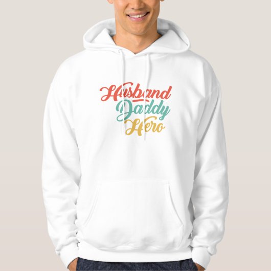 Man, papa, held hoodie (Voorkant)