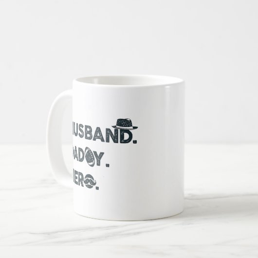 Man. Papa. held Koffiemok (Voorkant links)