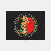 Man Papaw Mythe Slechte Invloed Vintage Fleece Deken (Voorkant (Horizontaal))