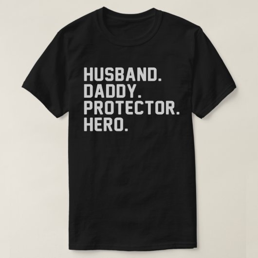 man pappa protector held t-shirt (Design voorkant)
