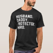 man pappa protector held t-shirt (Voorkant)