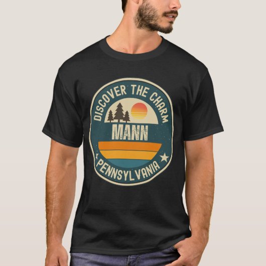 Man, Pennsylvania T-shirt (Voorkant)