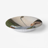 Man Pic verjaardagsfeestje Papieren Kommen (Gebogen)