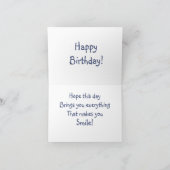 Man Pizza Kaart (Binnen)