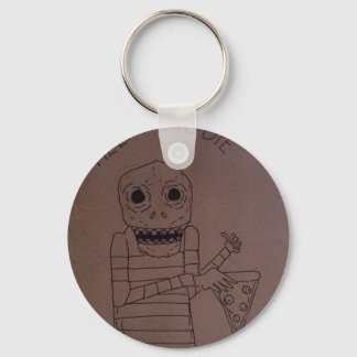 Man Pizza Sleutelhanger