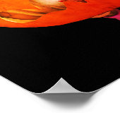 Man pompoen met Jack O Lantern Halloween Poster (Hoek)