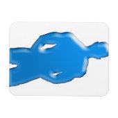 Man Posing Magnet Magneet (Horizontaal)