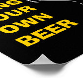 MAN POSTER TOEVOEGD JOUW NAAM (Hoek)