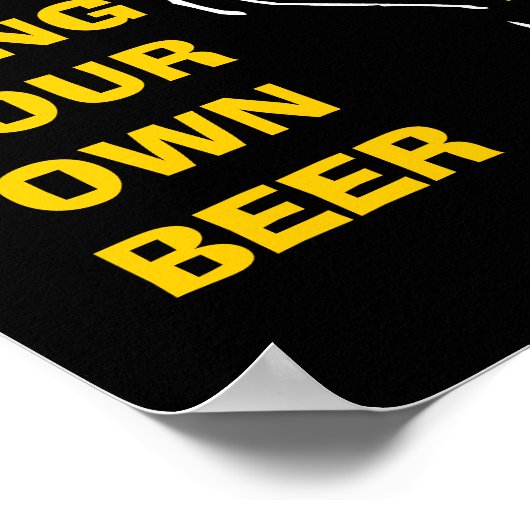 MAN POSTER TOEVOEGD JOUW NAAM (Hoek)