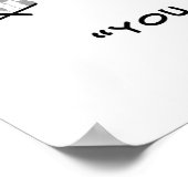 Man probeert Bride voor te stellen op een bruiloft Poster (Hoek)