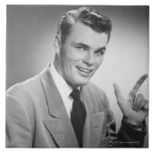 Man Punt 2 Tegeltje (Voorkant)